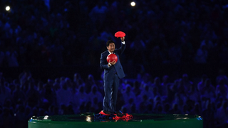 Former Japanese Prime Minister Wasn't Thrilled With The Mario Olympics Stunt